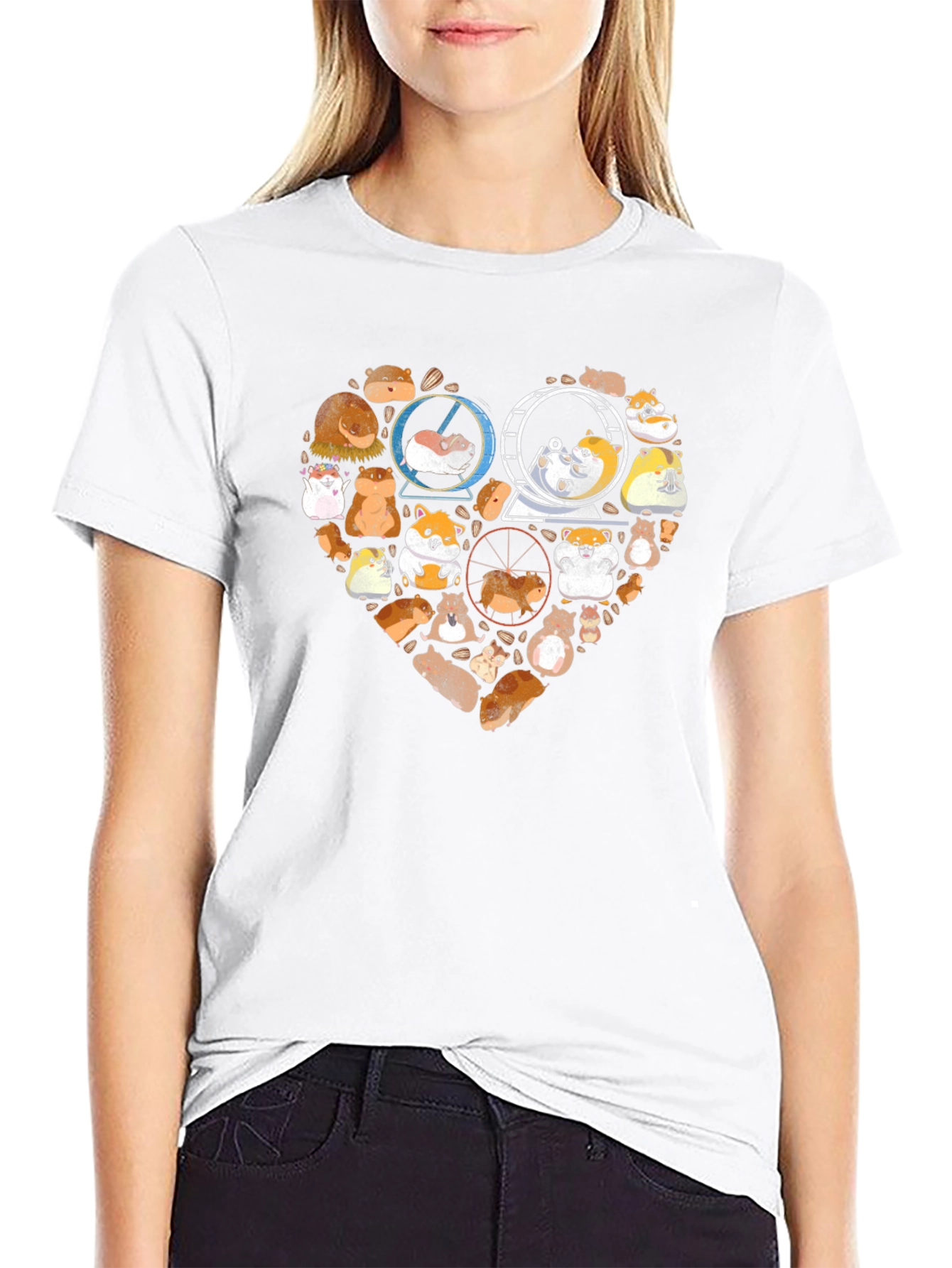 Hamster Heart T-Shirt