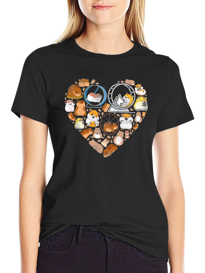 Hamster Heart T-Shirt