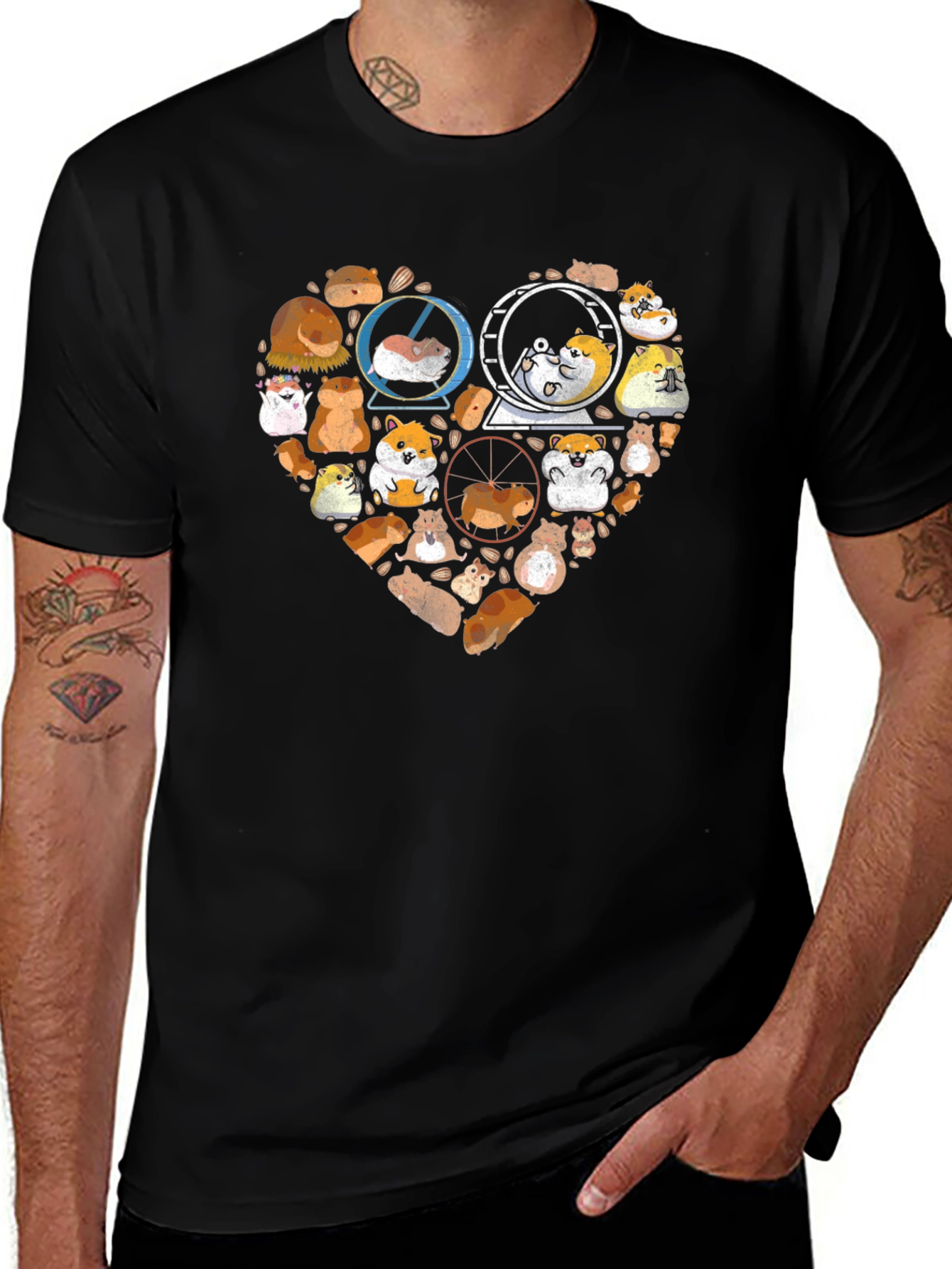 Hamster Heart T-Shirt