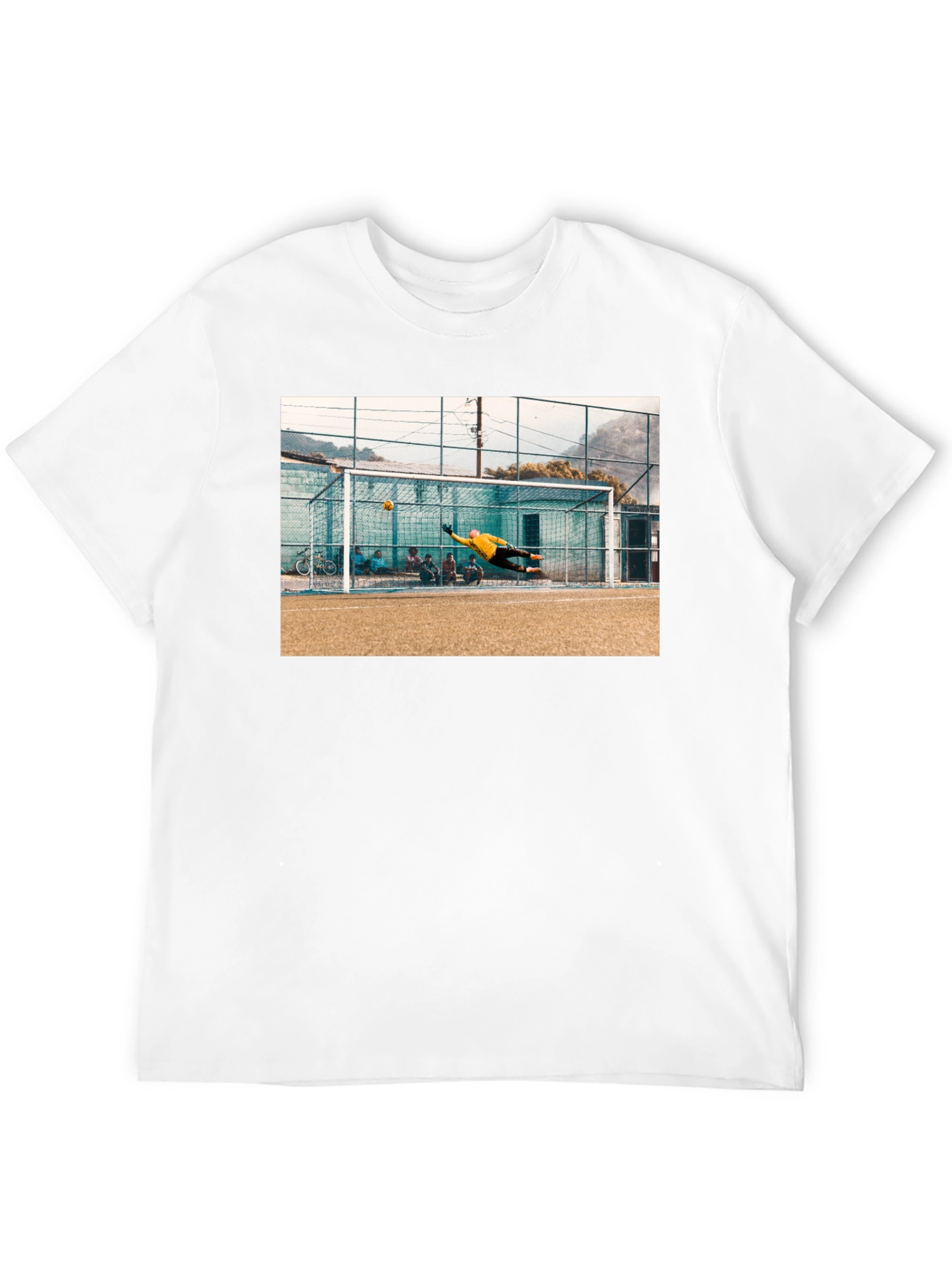 Goalie Save Black T-Shirt