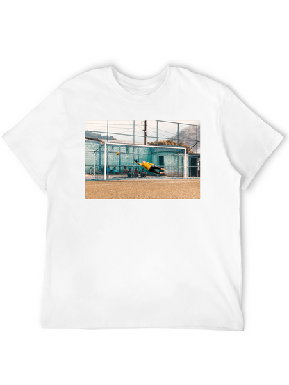 Goalie Save Black T-Shirt