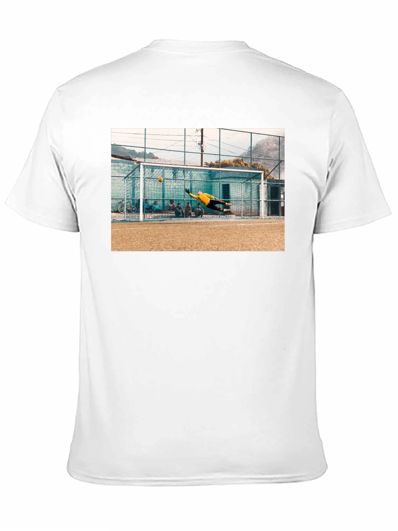 Goalie Save Black T-Shirt