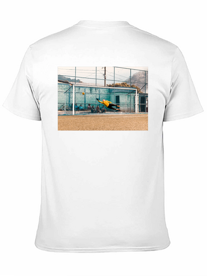 Goalie Save Black T-Shirt