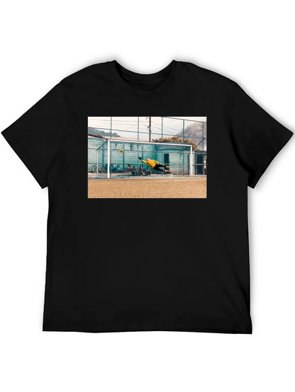 Goalie Save Black T-Shirt