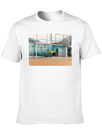 Goalie Save Black T-Shirt