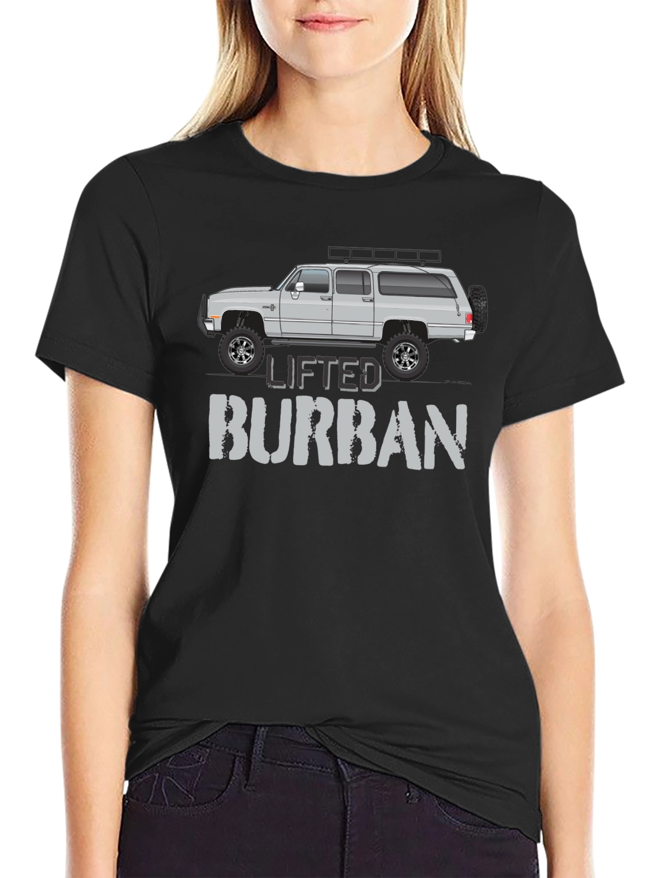 Lifted Suburban Graphic Tee - Black