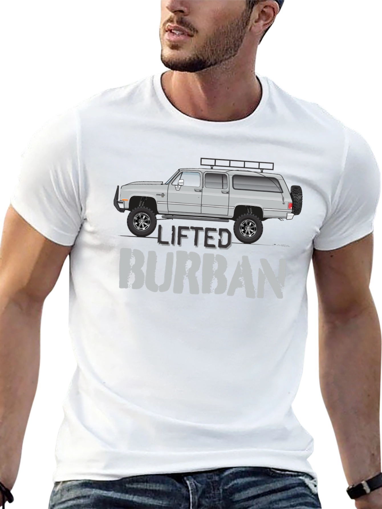 Lifted Suburban Graphic Tee - Black