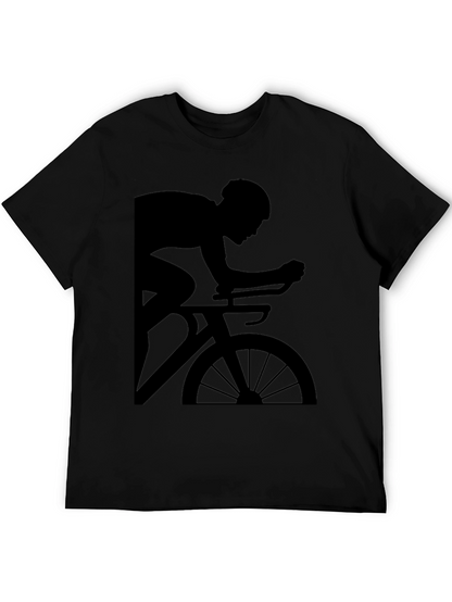 Cyclist Graphic Tee - Ride in Style