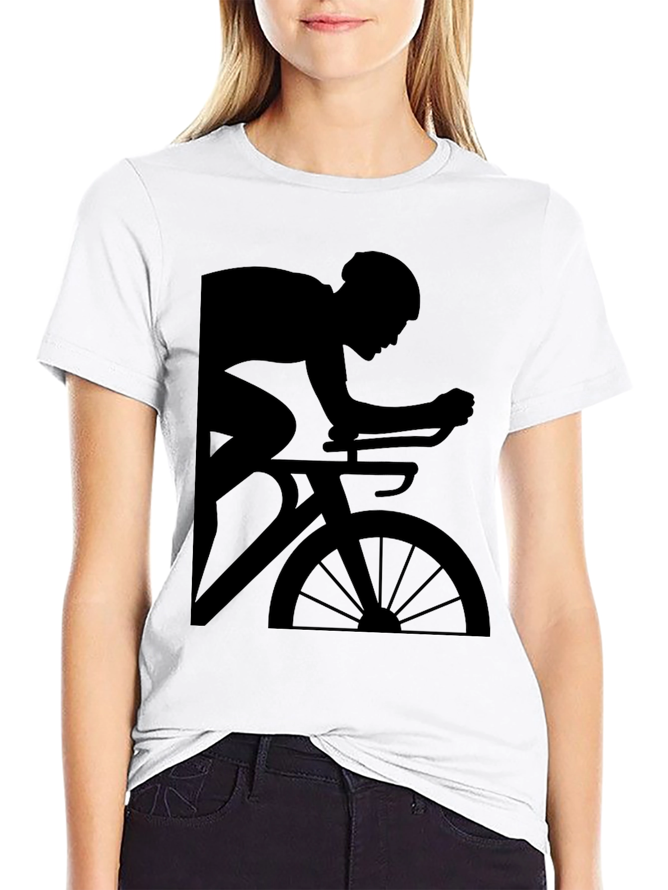 Cyclist Graphic Tee - Ride in Style