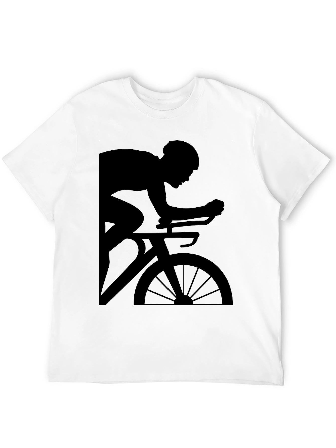 Cyclist Graphic Tee - Ride in Style