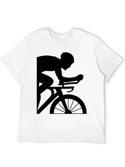 Cyclist Graphic Tee - Ride in Style