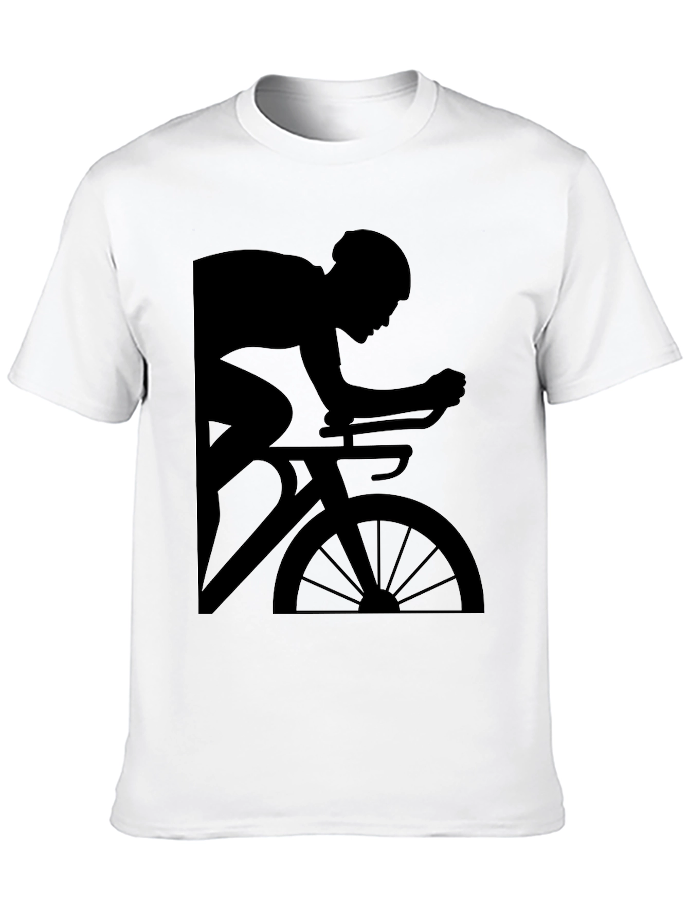 Cyclist Graphic Tee - Ride in Style