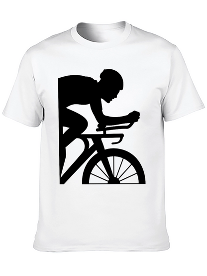 Cyclist Graphic Tee - Ride in Style