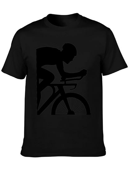 Cyclist Graphic Tee - Ride in Style