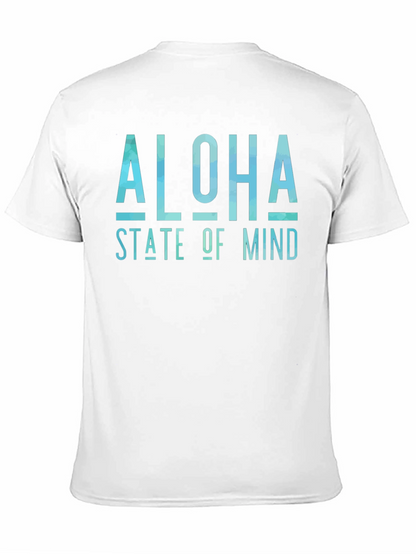 Aloha State of Mind Black Graphic T-Shirt