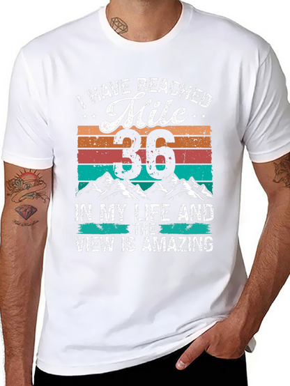 Reached Mile 36 Amazing View Graphic Tee