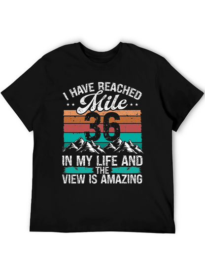 Reached Mile 36 Amazing View Graphic Tee