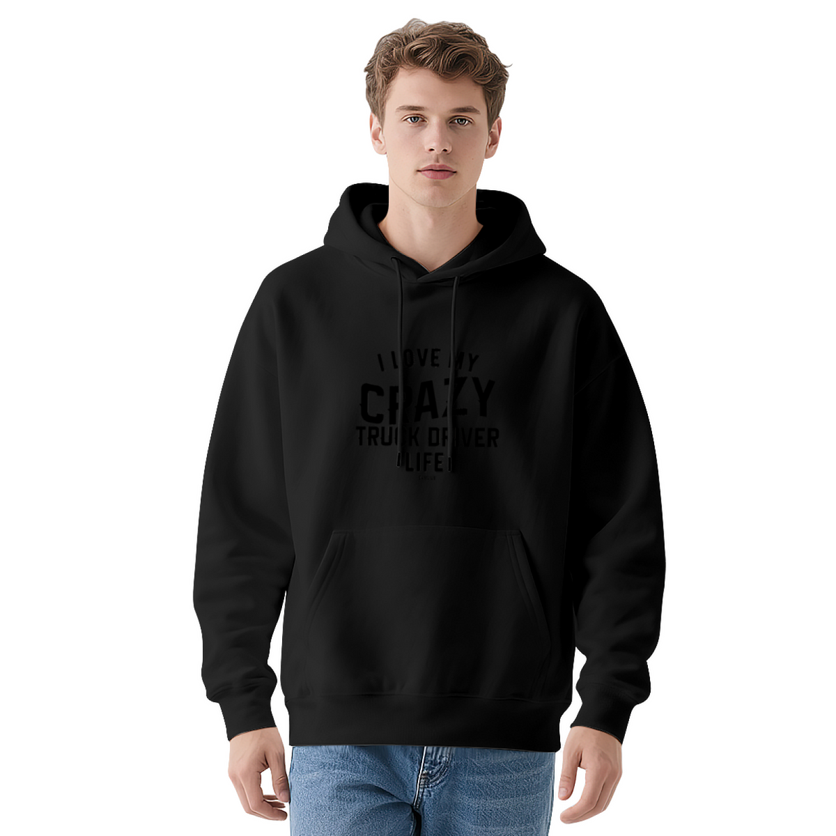 Stylish Pullover Hoodie - Trucker Life