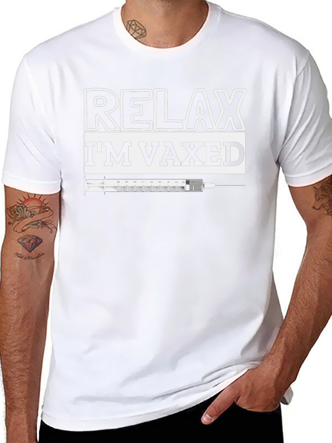 Relax Im Vaxed T-Shirt