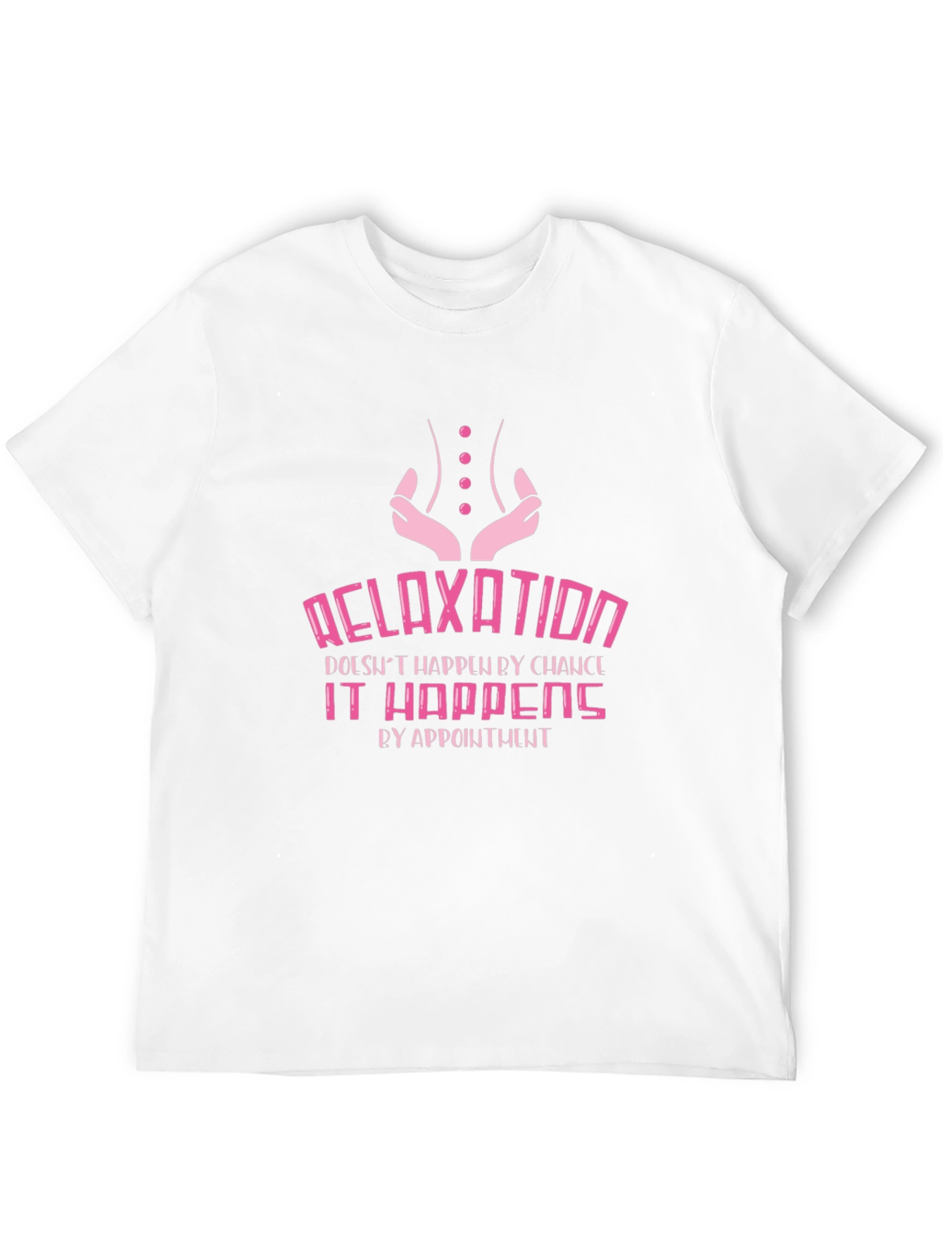 Relaxation Appointment Black Graphic T-Shirt