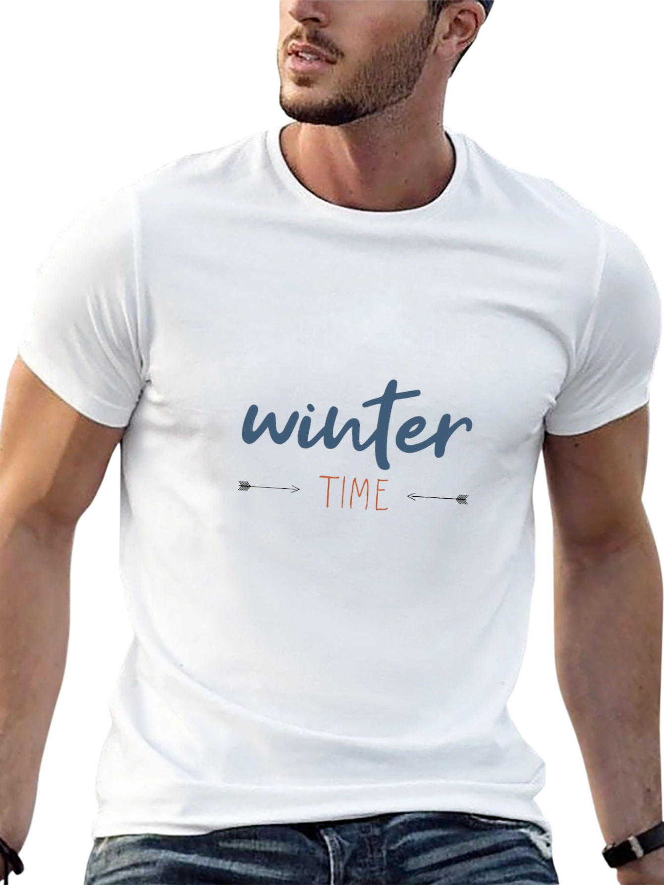 Winter Time Graphic Tee - Stylish & Comfortable