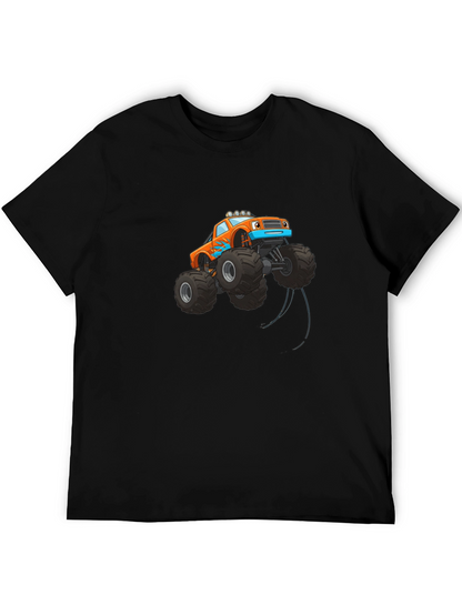 Monster Truck Graphic Tee - Black