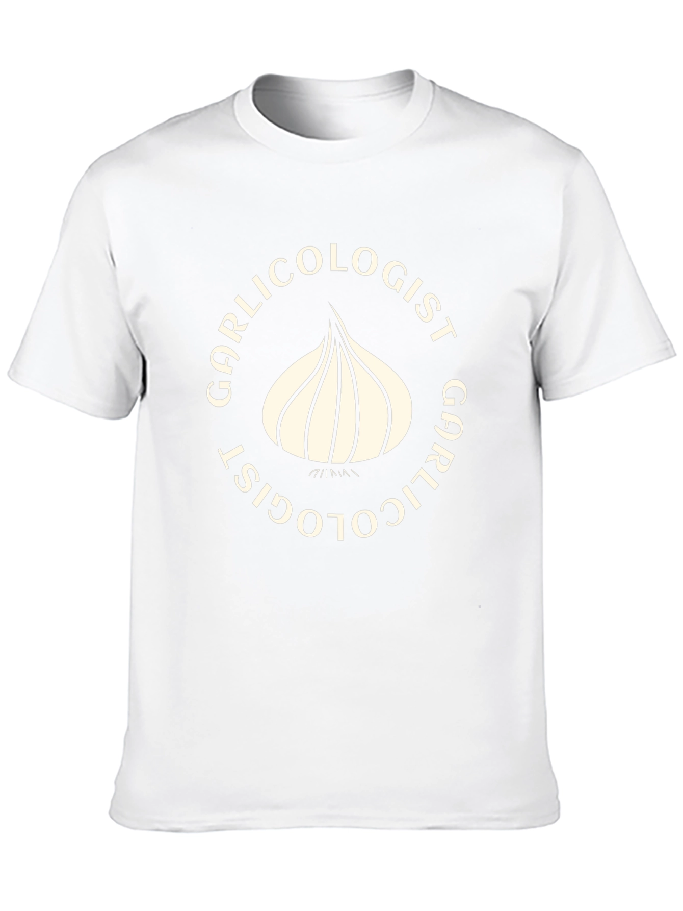 Garlicologist Black T-Shirt