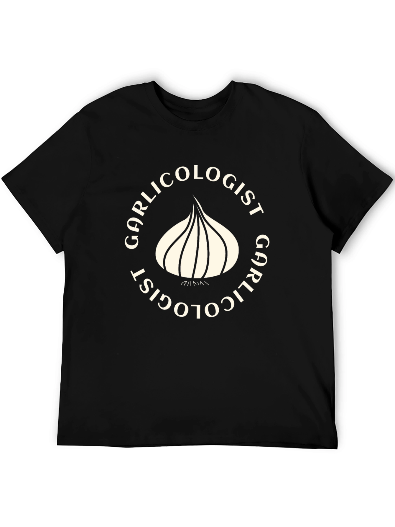Garlicologist Black T-Shirt