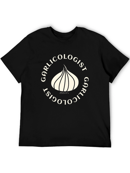 Garlicologist Black T-Shirt