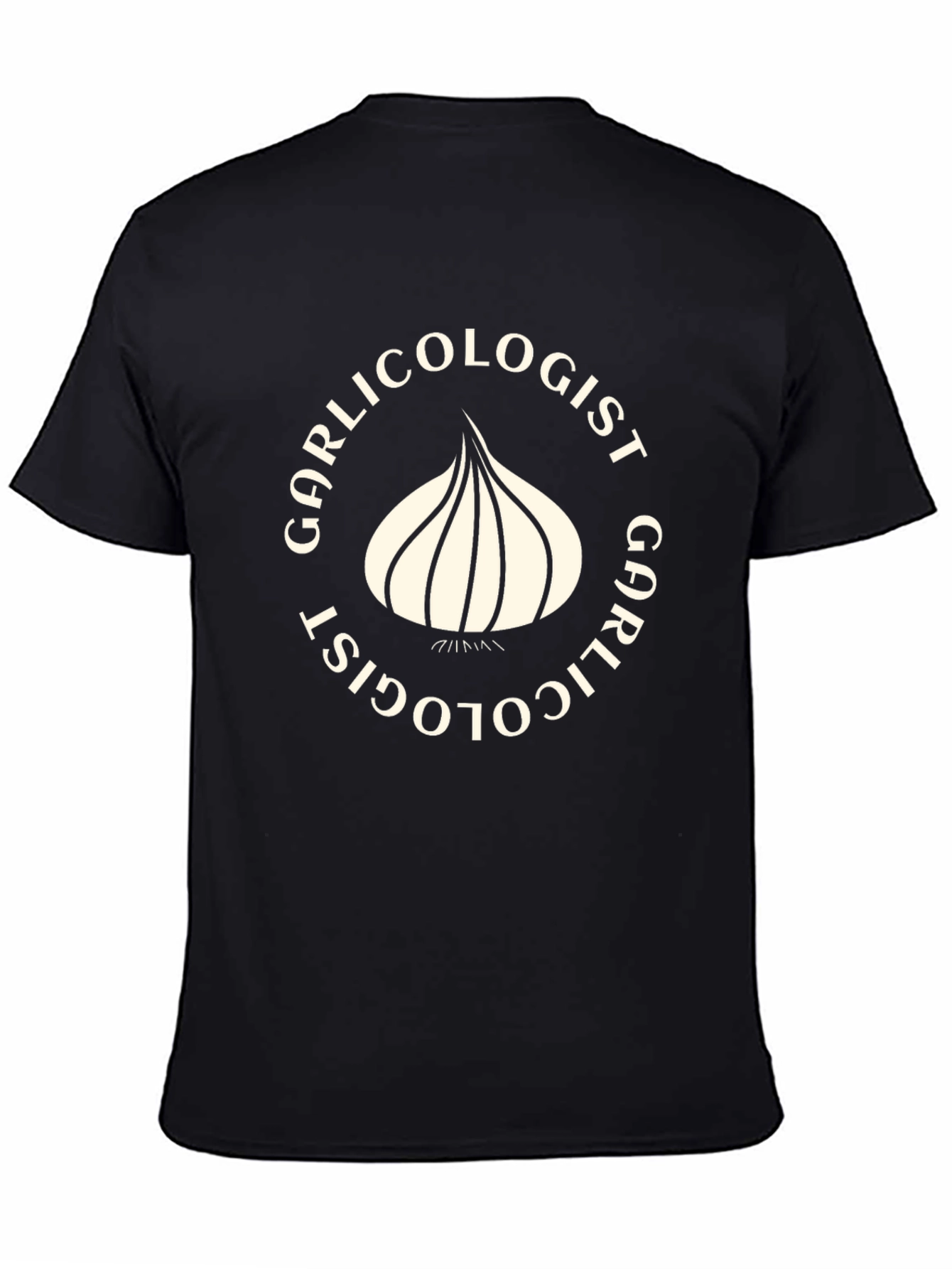Garlicologist Black T-Shirt