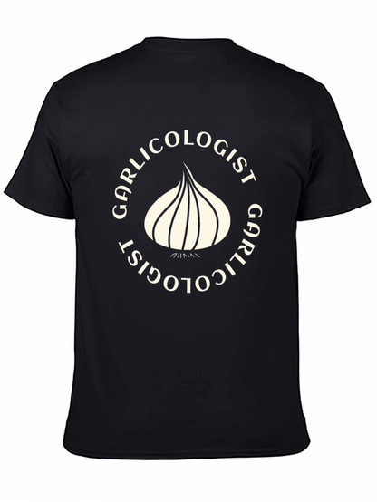 Garlicologist Black T-Shirt