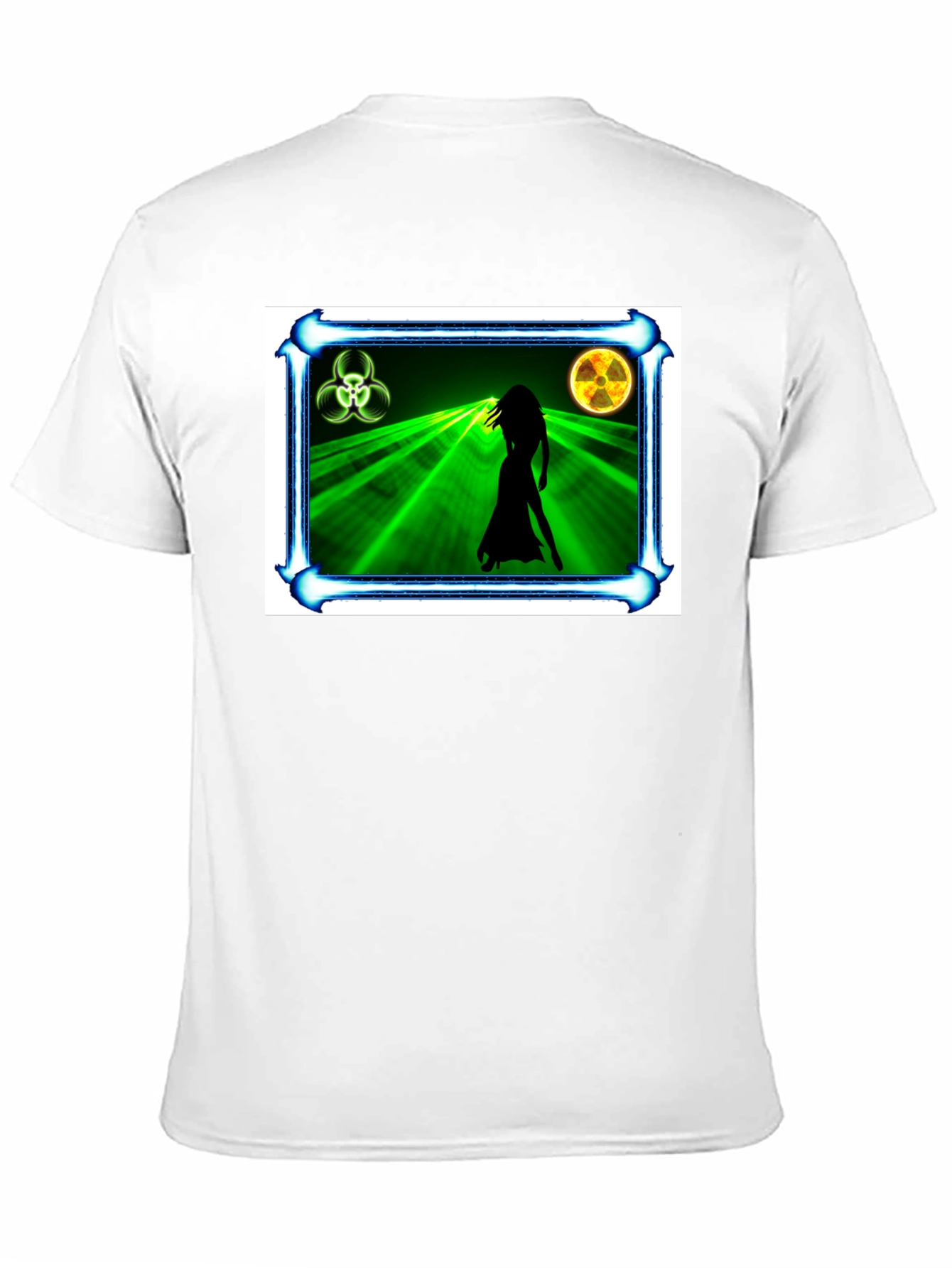 Biohazard Woman Graphic Black T-Shirt