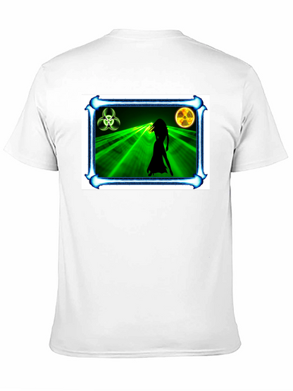 Biohazard Woman Graphic Black T-Shirt