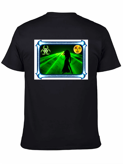 Biohazard Woman Graphic Black T-Shirt