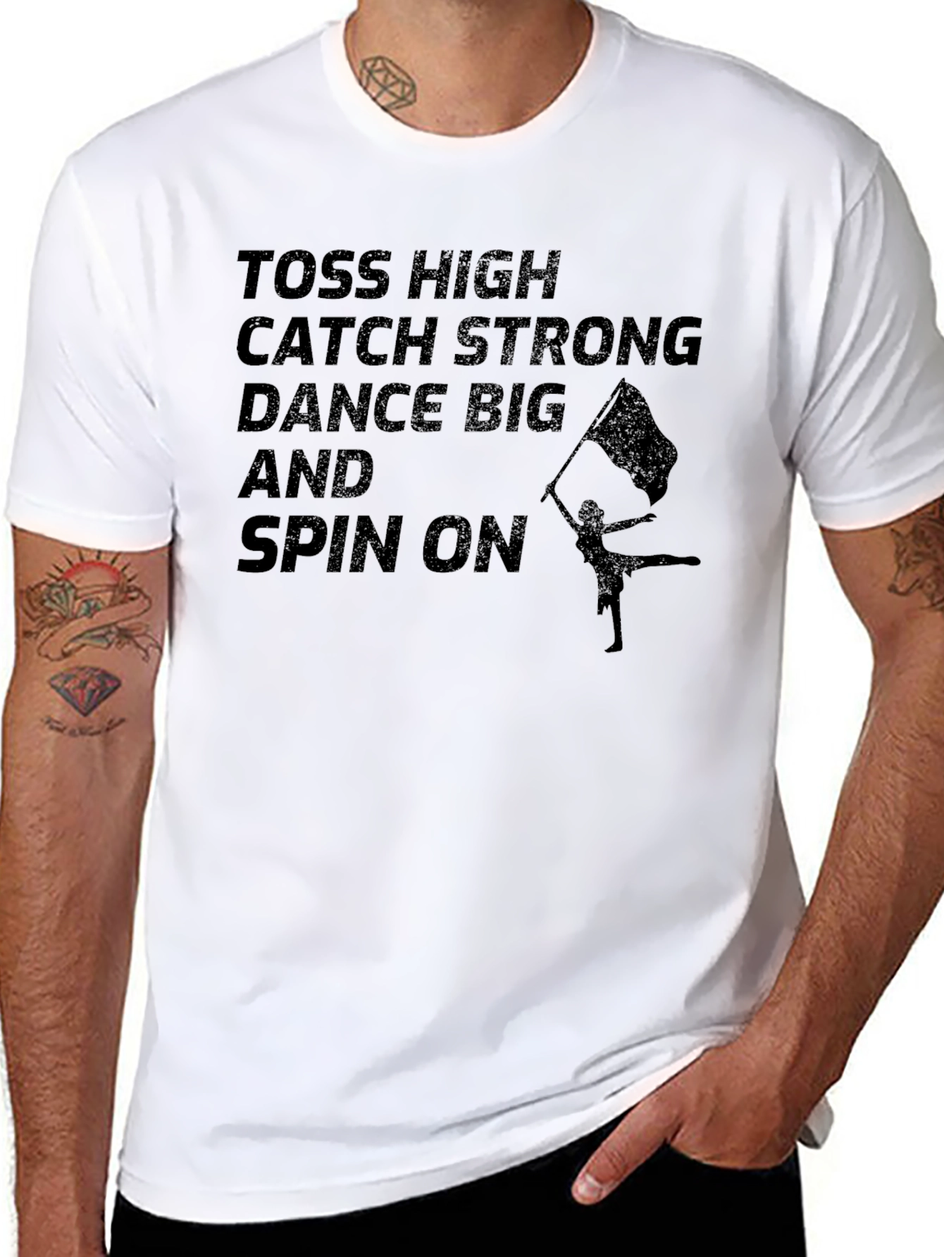 Toss High Dance Big Graphic Tee