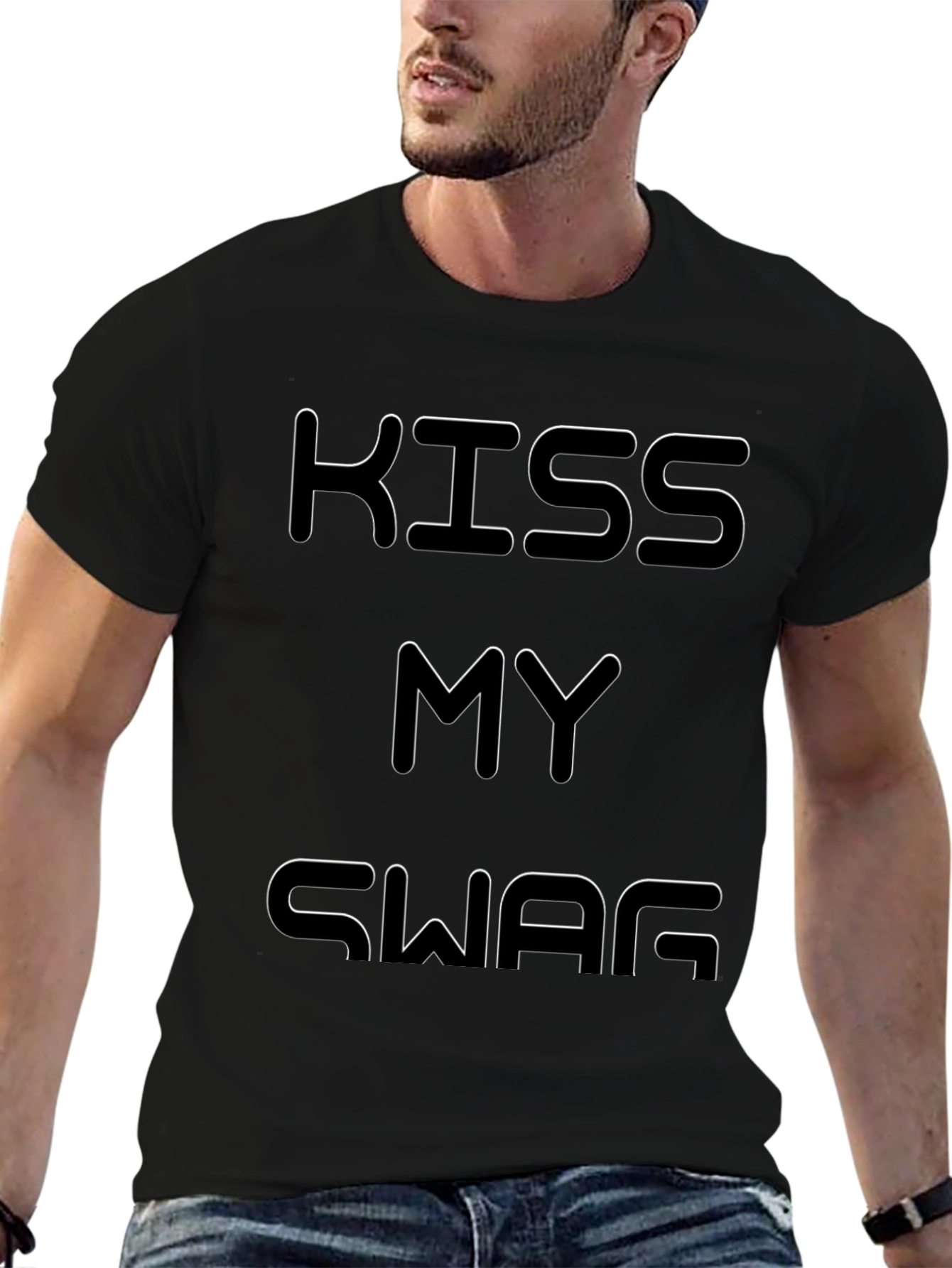 Kiss My Swag Graphic T-Shirt