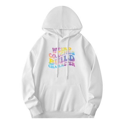 Cool Graphic Hoodie - White Hoodie Featuring
