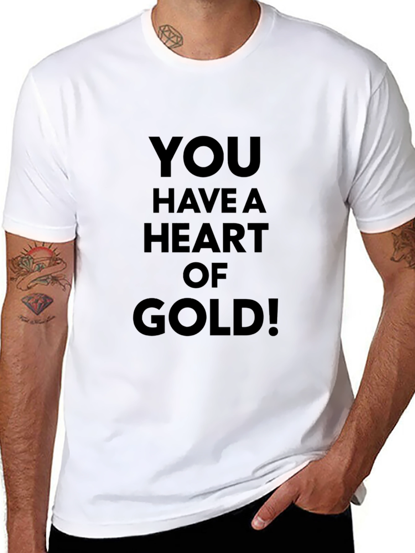 Heart of Gold Graphic T-Shirt