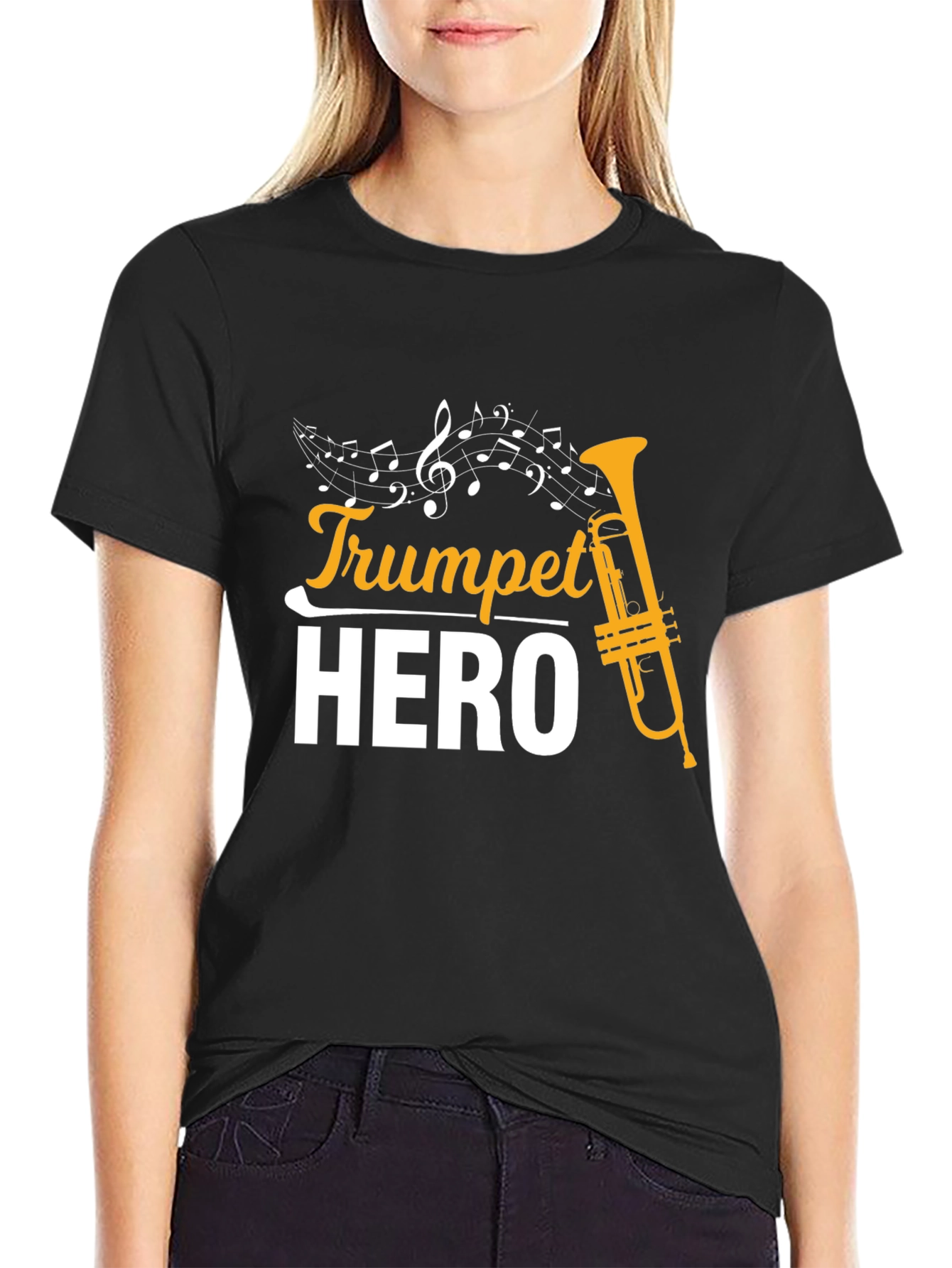 Trumpet Hero T-Shirt | Musician Tee