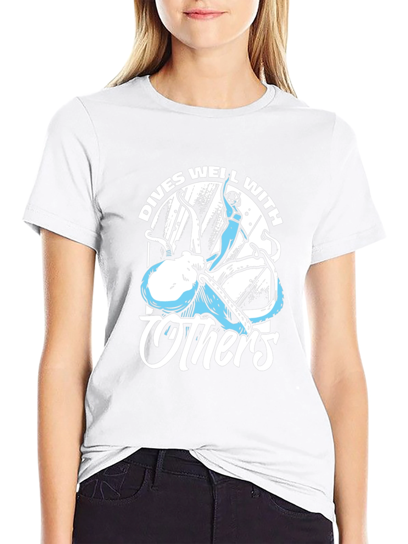 Dives Well With Others Octopus T-Shirt