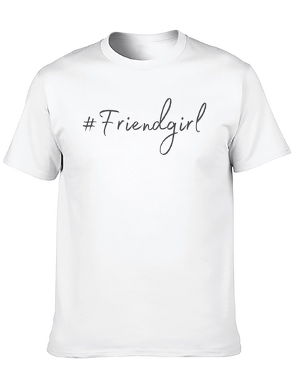 Friendgirl Graphic Tee - Black