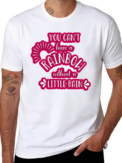 Rainbow After the Rain Graphic T-Shirt