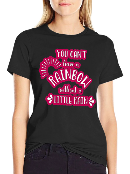 Rainbow After the Rain Graphic T-Shirt