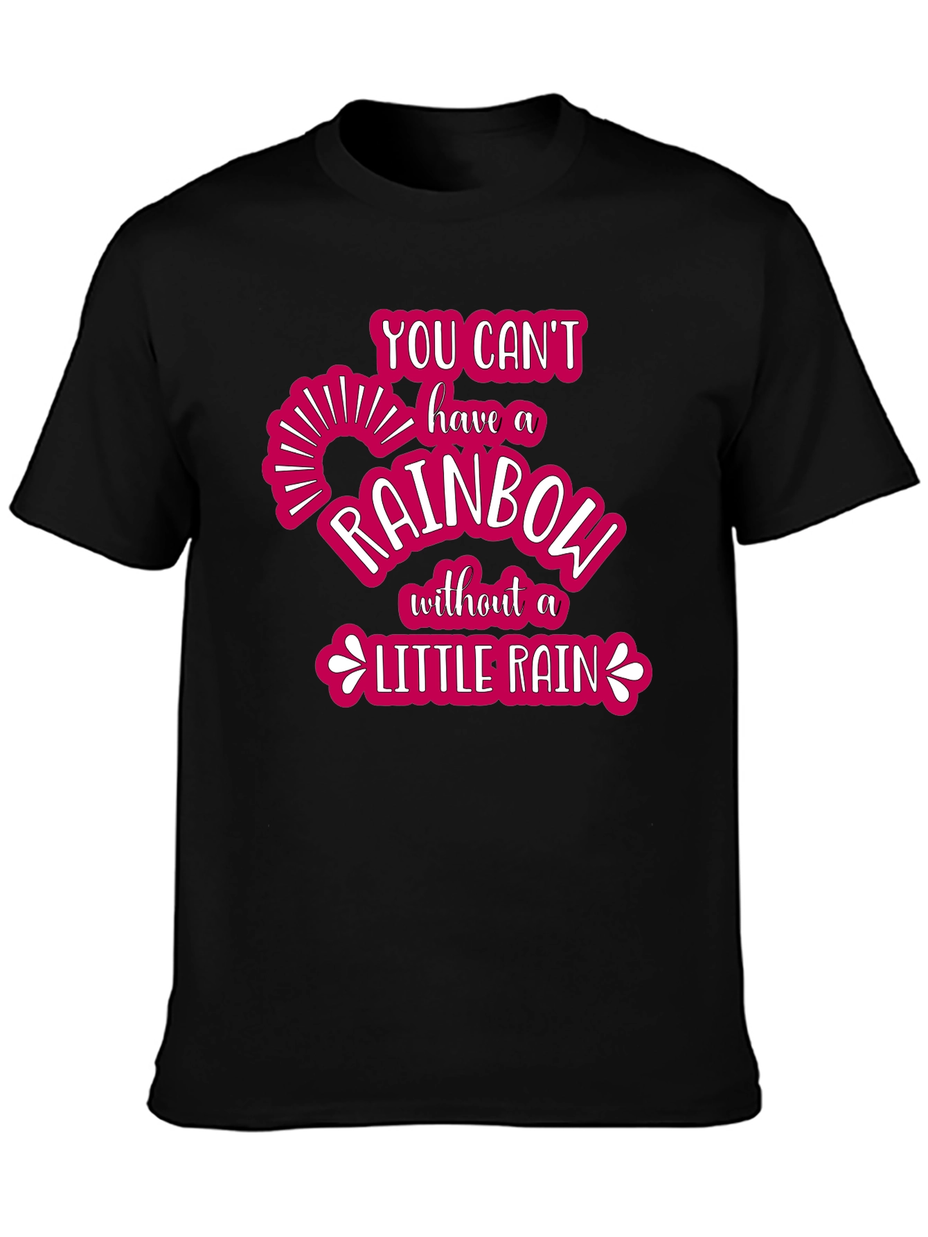 Rainbow After the Rain Graphic T-Shirt