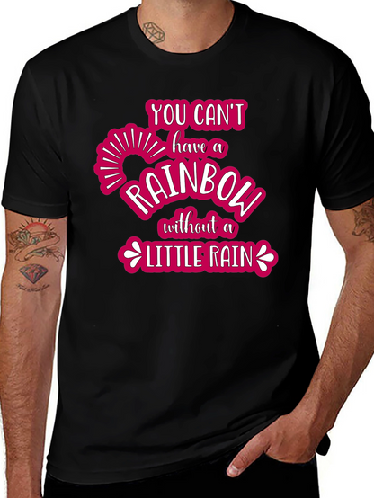 Rainbow After the Rain Graphic T-Shirt