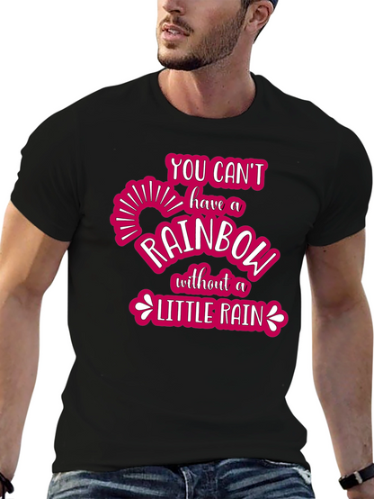 Rainbow After the Rain Graphic T-Shirt