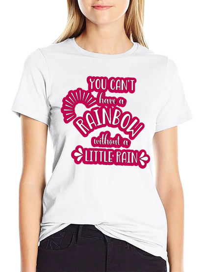 Rainbow After the Rain Graphic T-Shirt