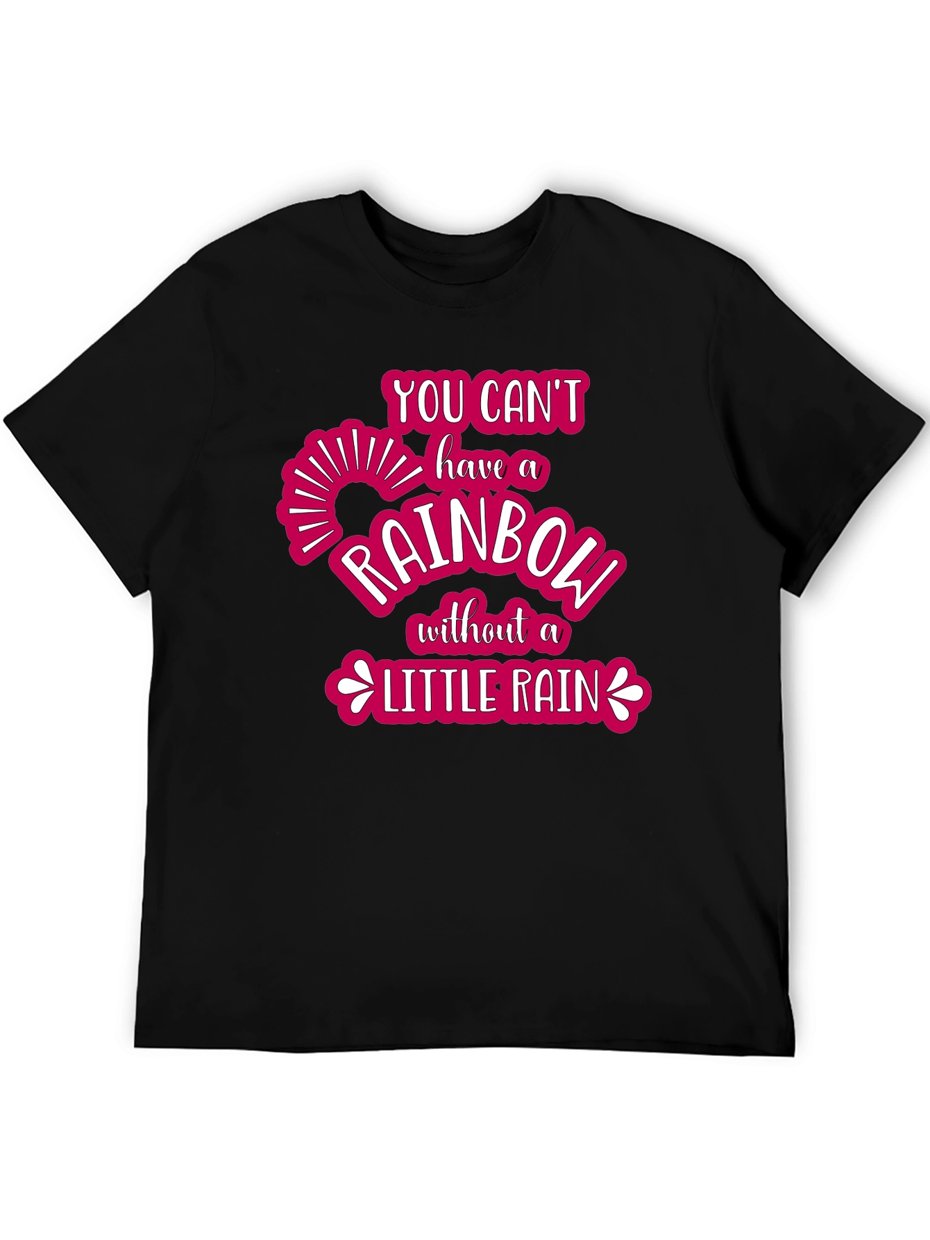 Rainbow After the Rain Graphic T-Shirt