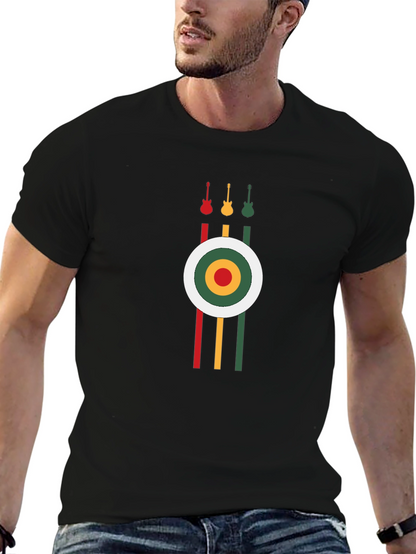 Rasta Guitars Graphic T-Shirt