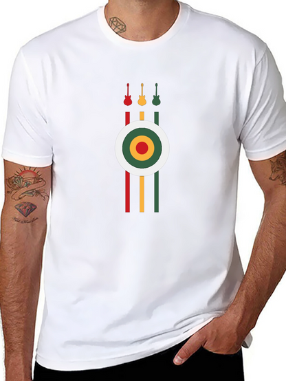 Rasta Guitars Graphic T-Shirt